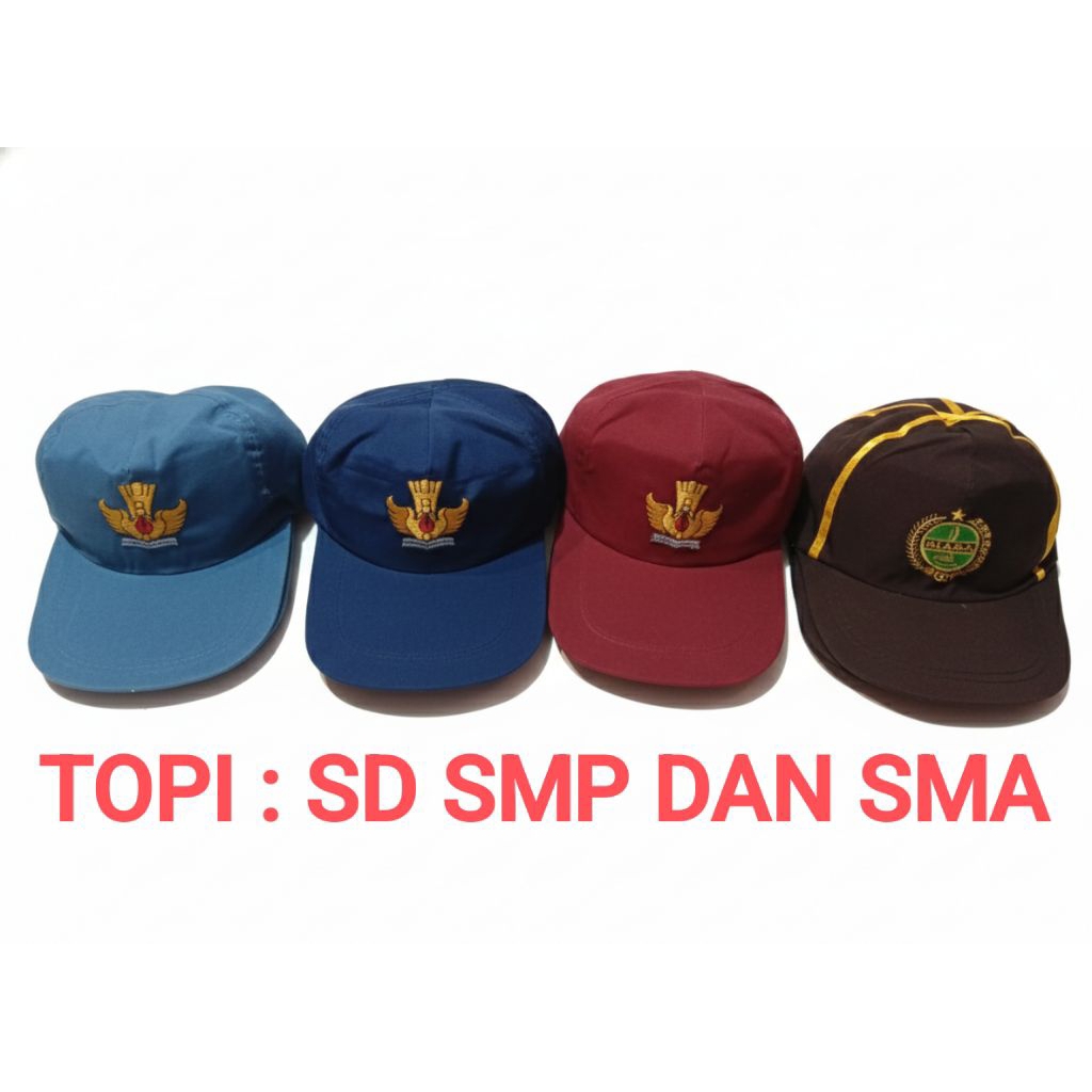 TOPI SEKOLAH SD SMP DAN SMA