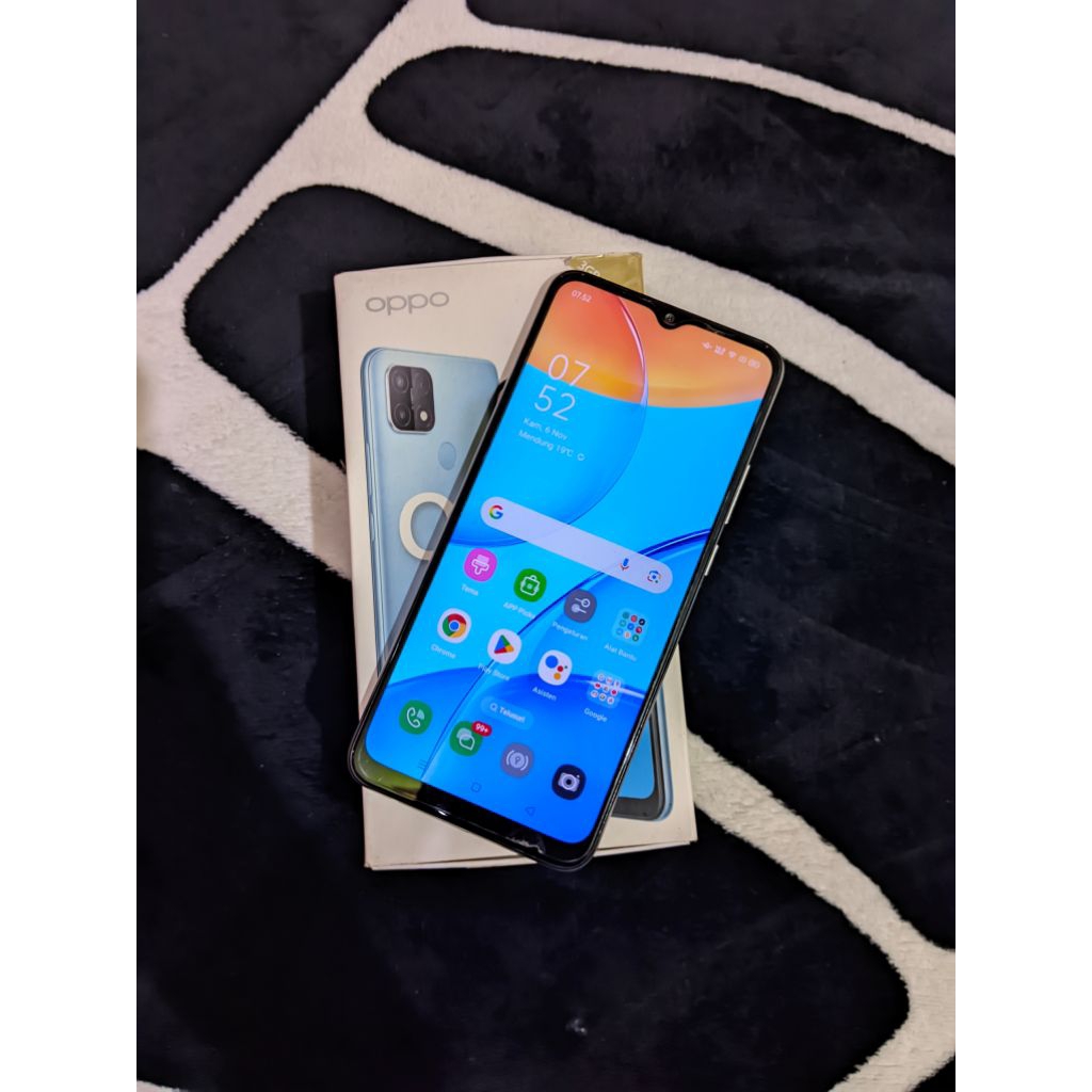 OPPO A15 Penyimpanan 32gb RAM 3gb Second