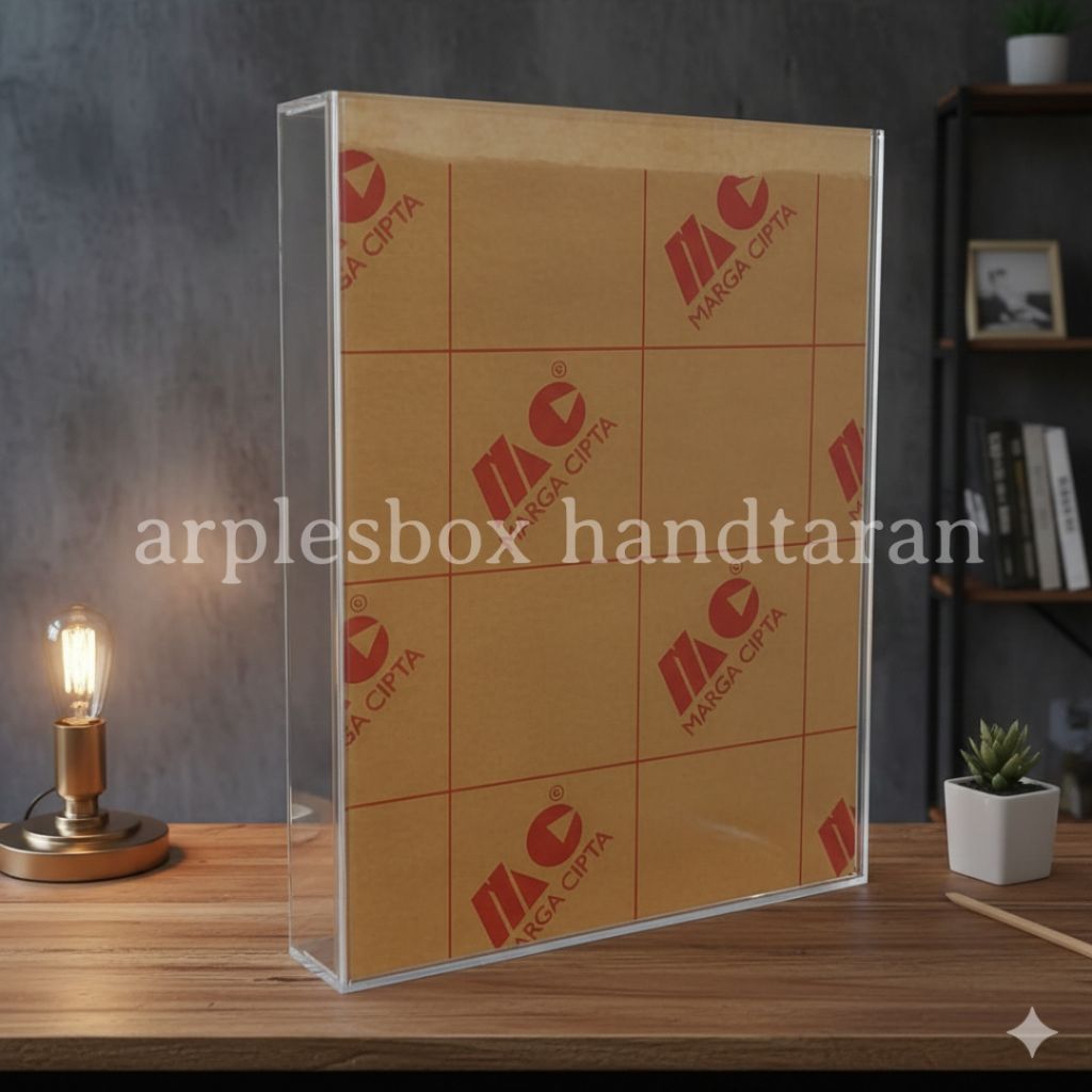 Jlterang Box Akrilik Mahar / Box Mahar Akrilik / Frame Kotak Akrilik Mahar