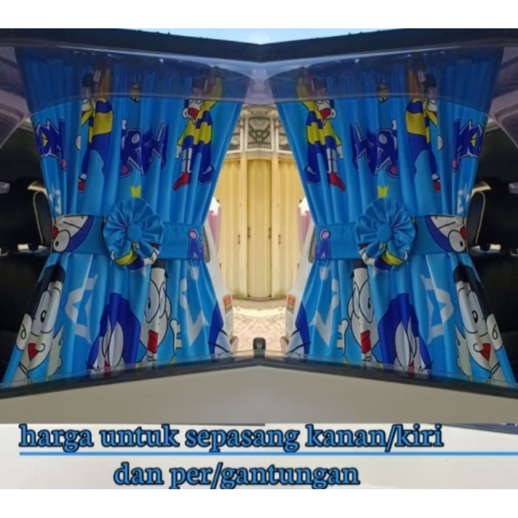 tirai jendela mobil. tirai jendela samping mobil.tirai kaca mobil pick.up truk center hino tronton