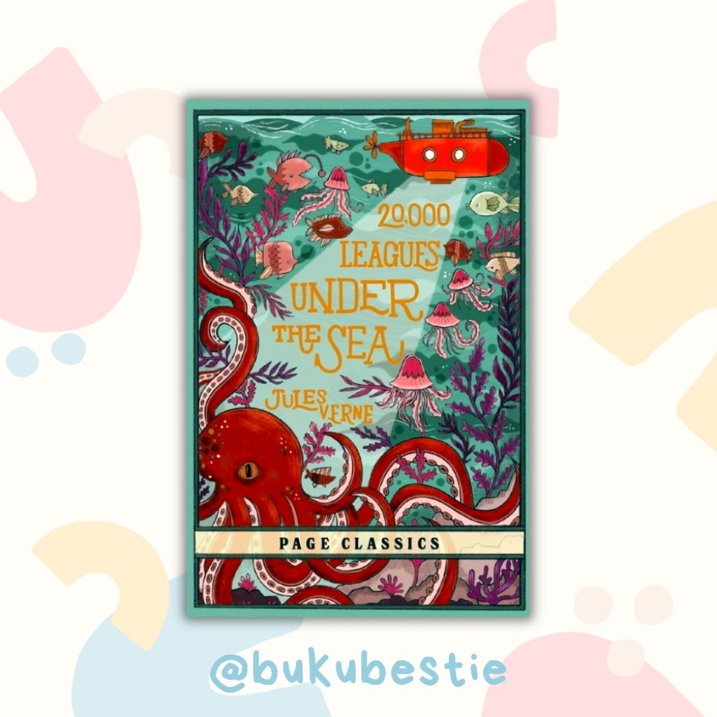 [NEW, SEALED, ORIGINAL] 20.000 Leagues under the Sea - Jules Verne - Page Classics - Buku Novel Klas