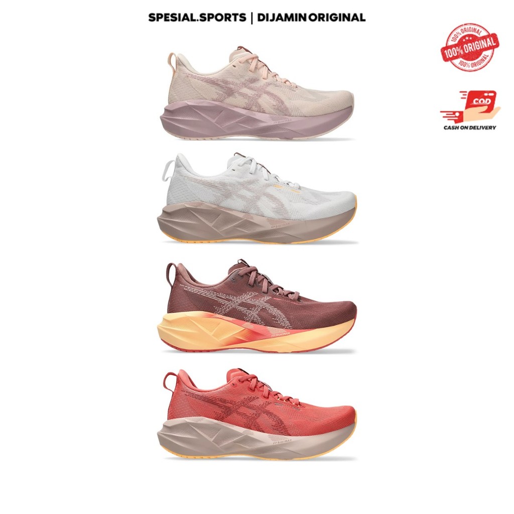 ASICS NOVABLAST 5 WOMEN - SEPATU LARI ORIGINAL