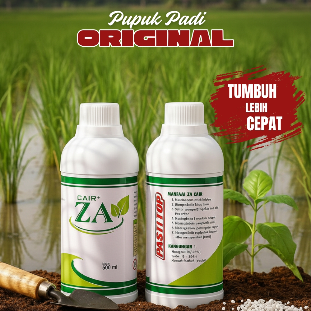 ZA - Pupuk Cair Organik Daun Menyuburkan Tanah Lahan Tanaman