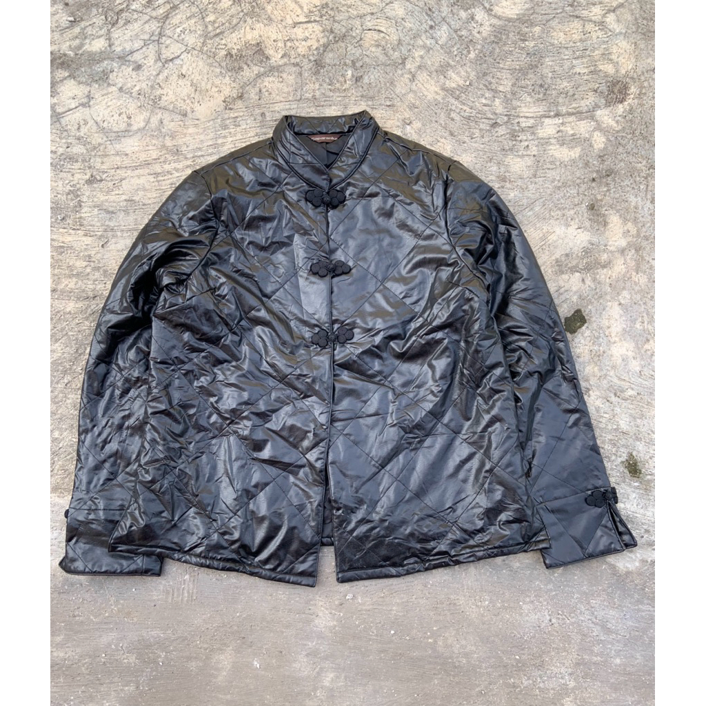 lether jacket kulit sintetis