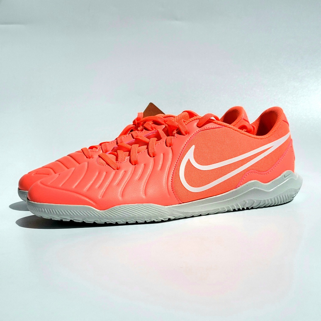 Nike Legend 10 Club IC Original Tiempo Sepatu Futsal Soccer Football Indoor Pink Hot Lava