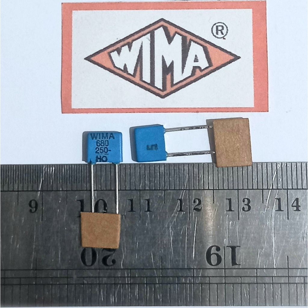 WIMA 680pF 250v 5% FKP MKP audio grade Capasitor