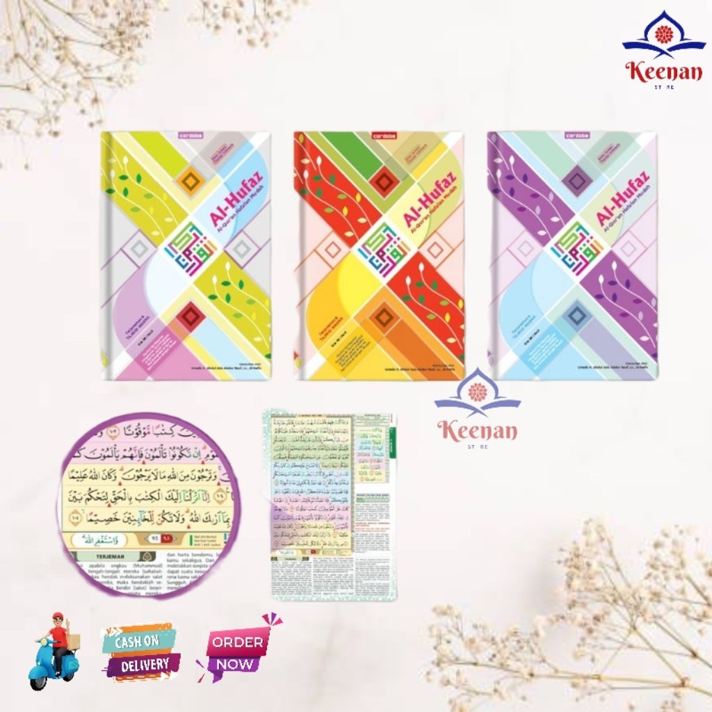 Al Quran Hafalan AL HUFAZ MILENIAL B6 HC Terjemah & Tajwid Warna Penerbit Cordoba
