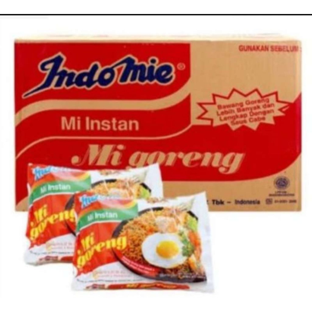 Indomie Goreng mie instan All variant 1 dus satu dus 40 mie goreng