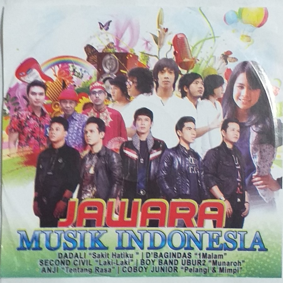 Kaset CD Lagu Indo Jawara Musik Pilihan Best Hits