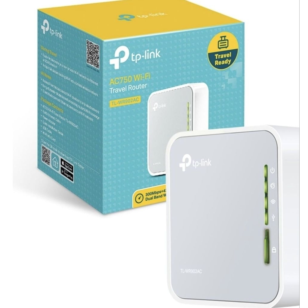 TP-Link TL-WR902AC – Portable Wireless Router AC750