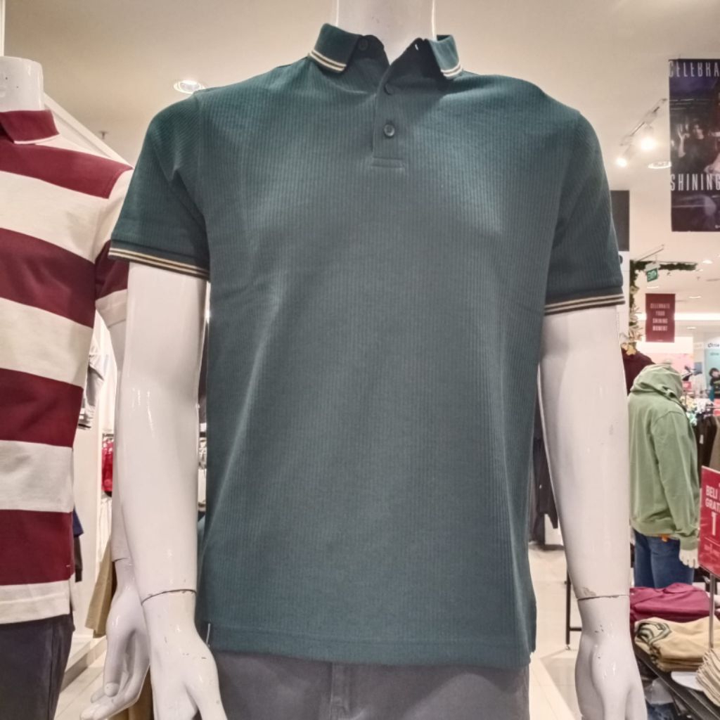 OSELLA KAOS POLO PRIA NYAMAN TEBAL ORIGINAL