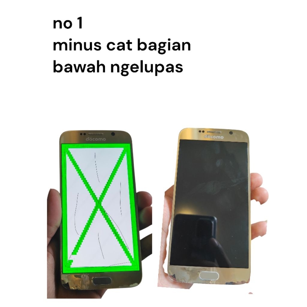 lcd original copotan samsung s6