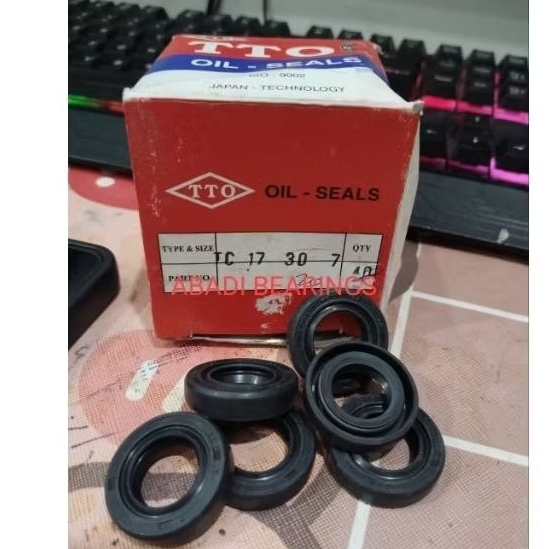 OIL SEAL TC 17 30 7/TC 17X30X7 TTO TAIWAN
