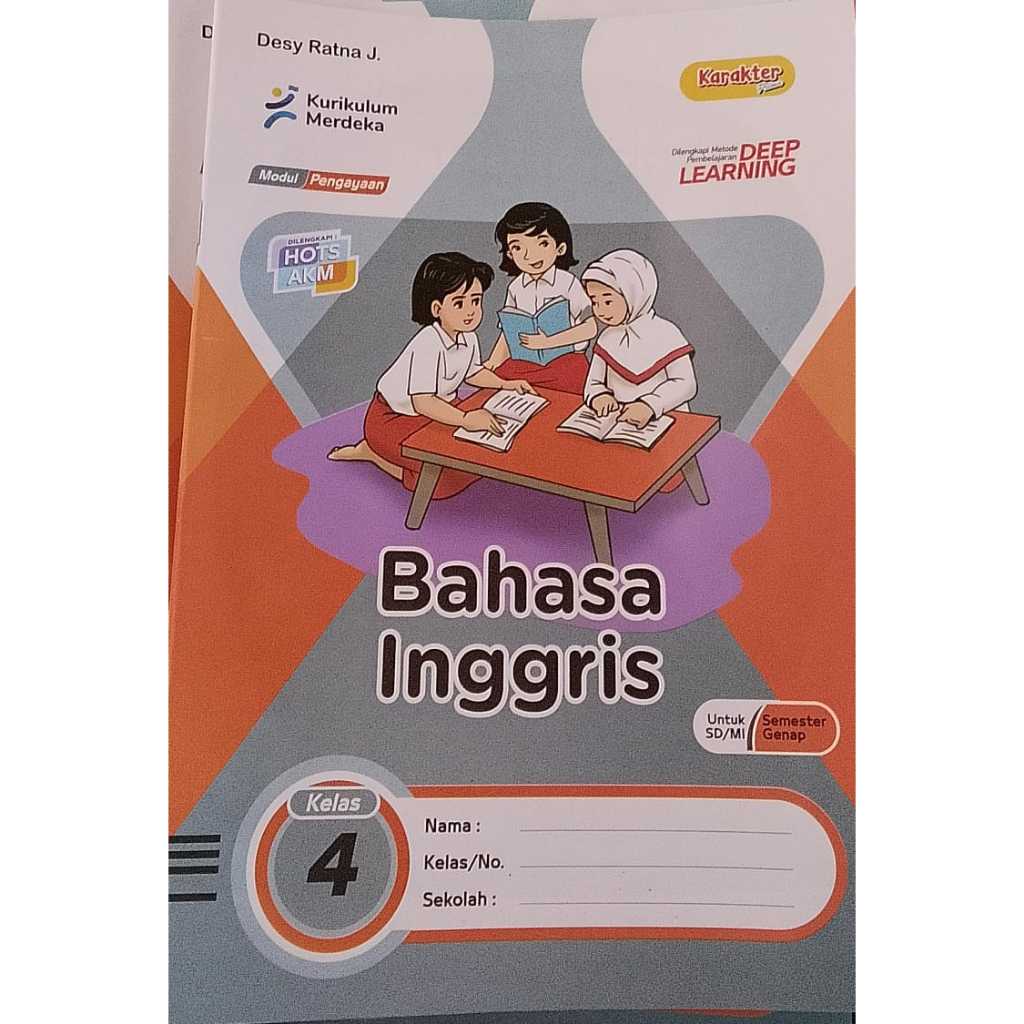 LKS  KELAS 4 BAHASA INGGRIS SEMESTER 2 TERBITAN 2025