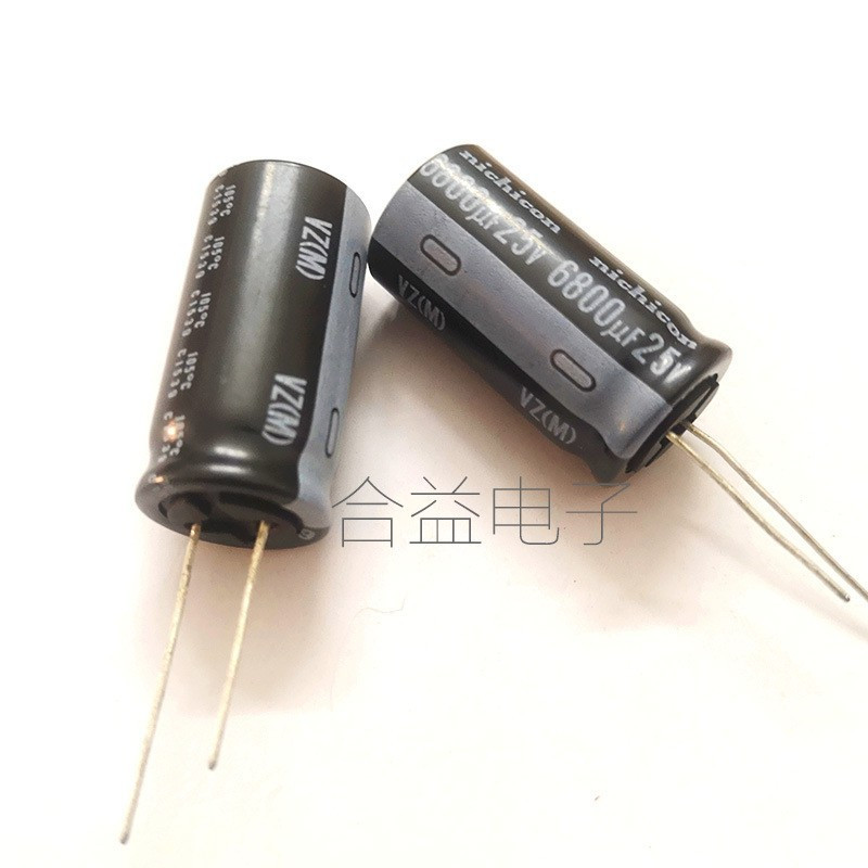 Elco 6800/25V 6800uf 25v Nichicon