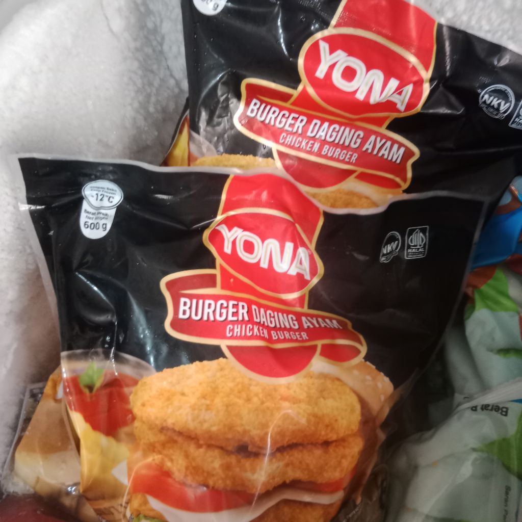 Burger daging ayam/chiken burger