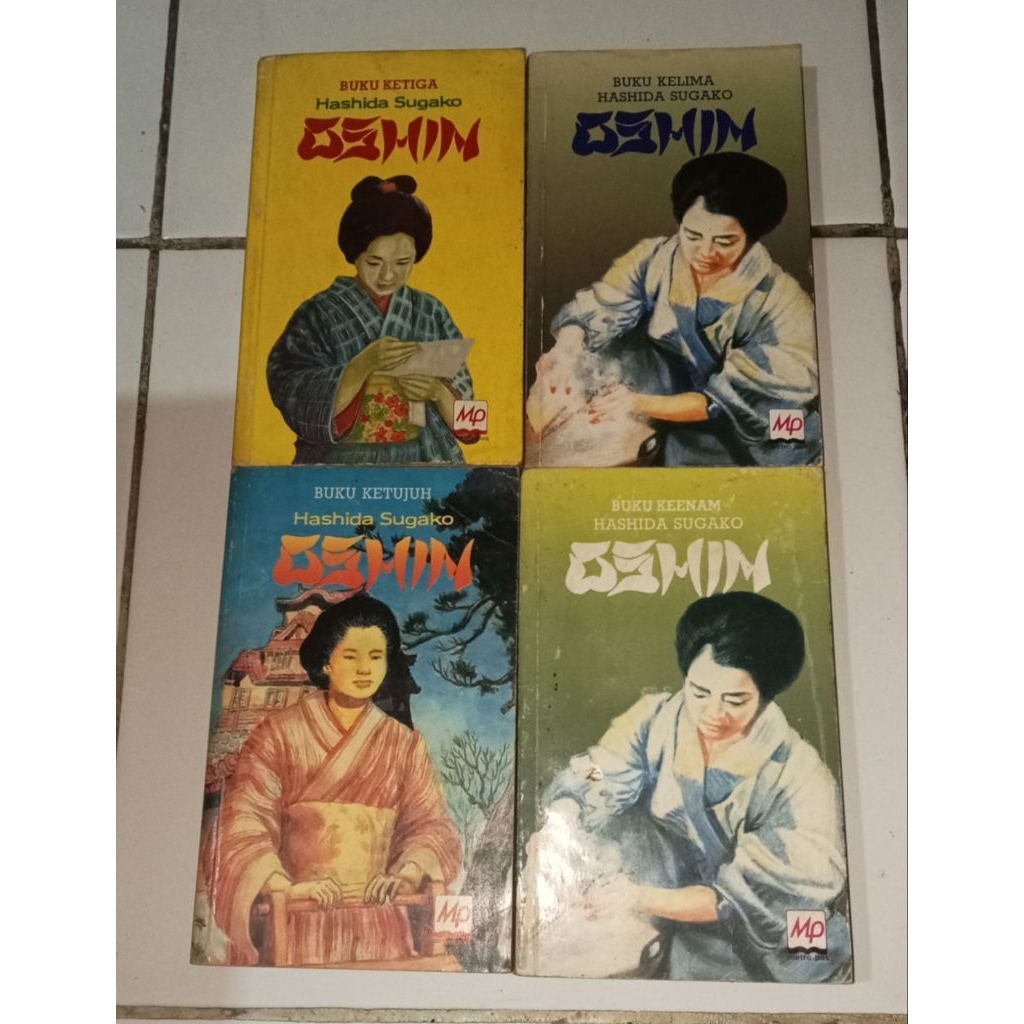 Novel Oshin Hashida Sugako Seri Original | Jual Satuan | Sastra Jepang Legendaris