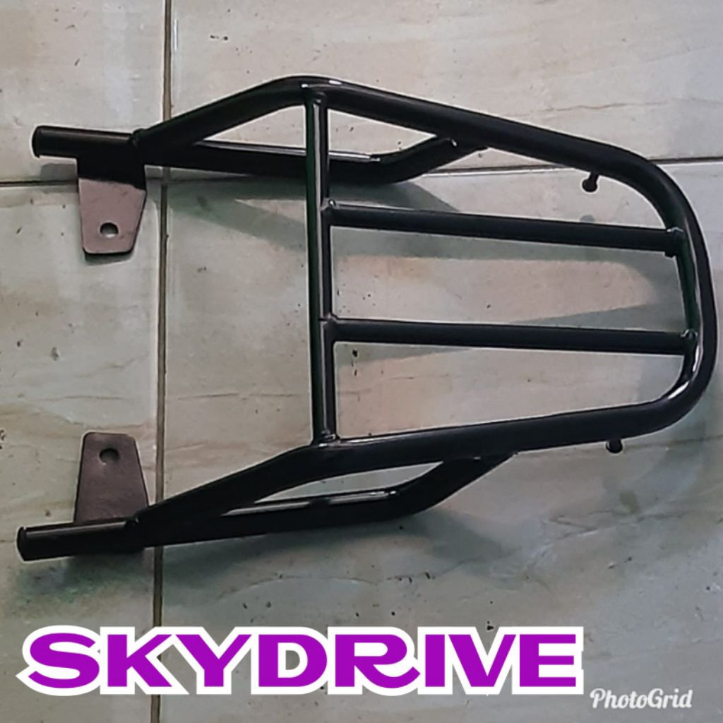 Breket Motor SKYDRIVE Breaket Braket locco Rear Begel Dudukan Box Rak Bagasi Belakang Planger plenge