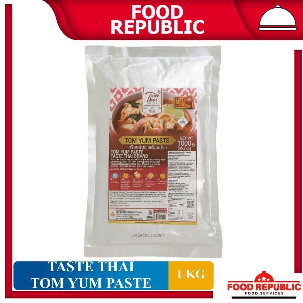 Chua Hah Seng Tom Yum Paste 1000gr – Pasta Tom Yum Asli Thailand Halal