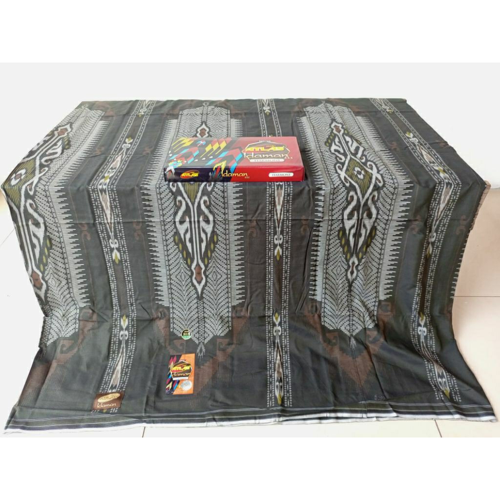 Sarung Atlas Motif BHS Idaman Kembang / Atlas Motif BHS / Atlas Harmoni 555