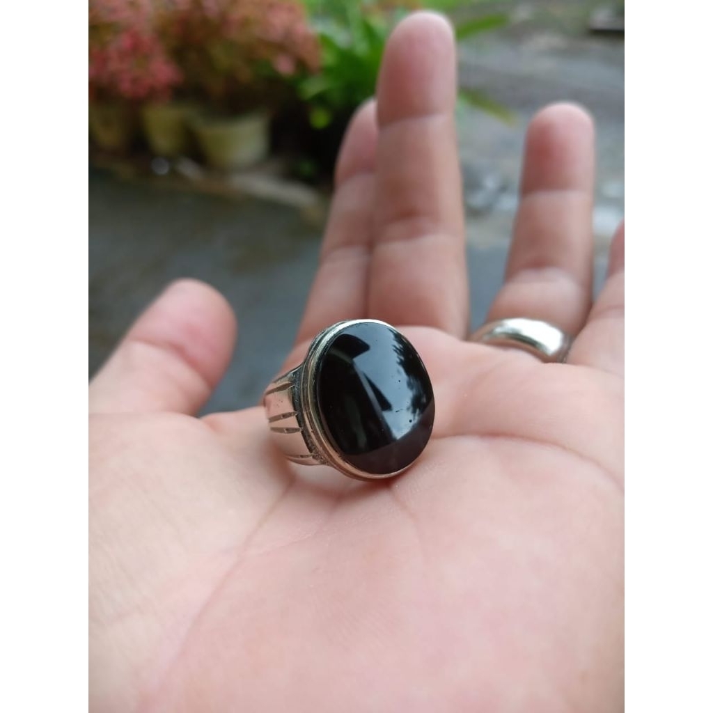 Batu akik yaman wulung super asli original ( Real pict)