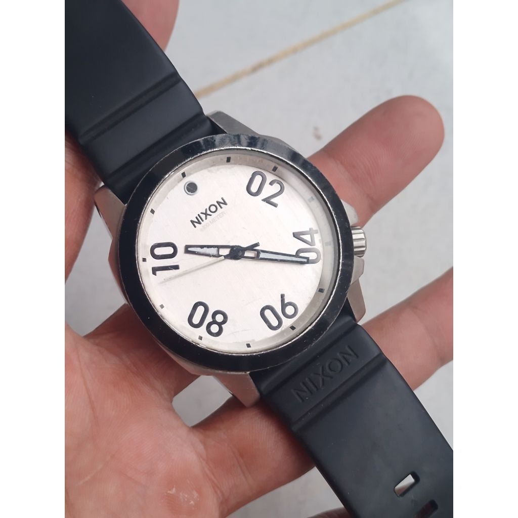 jam tangan nixon the ranger 45 sport original mens watch preloved/second/bekas
