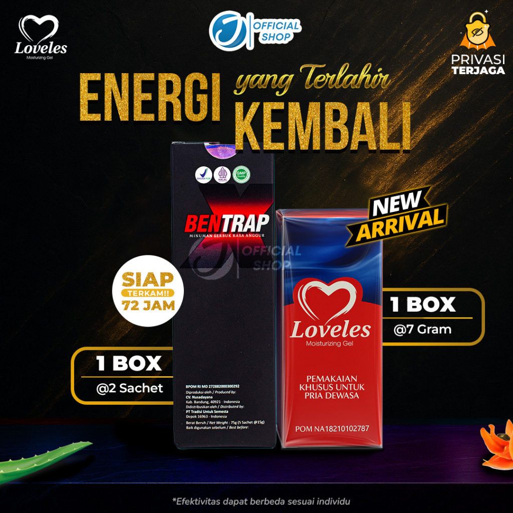 Jual Bundling Bentrap Ekonomis + Loveles Tube