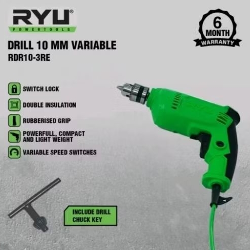 BOR LISTRIK RYU 10 MM