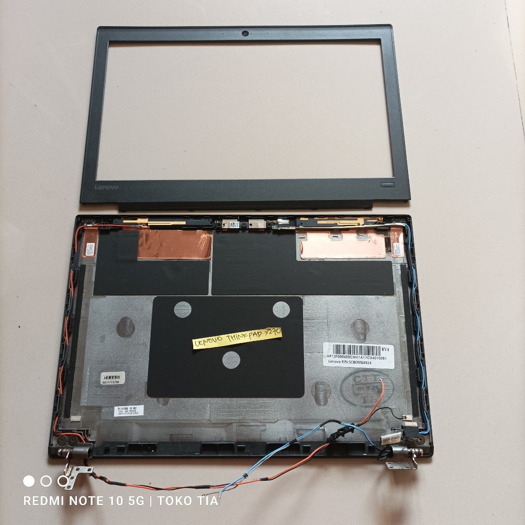 Back Cover LCD Lenovo Thinkpad X270 original