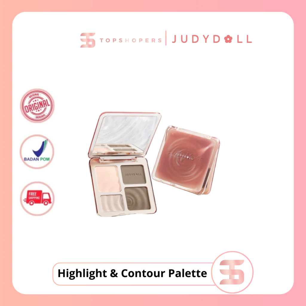 Judydoll Highlight & Contour Palette