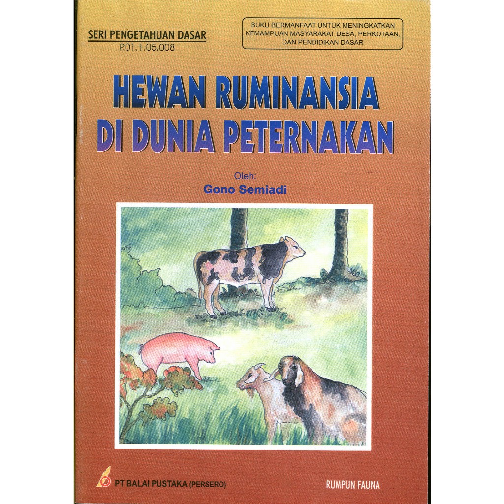 Buku Hewan Ruminansia Dan Dunia Peternakan
