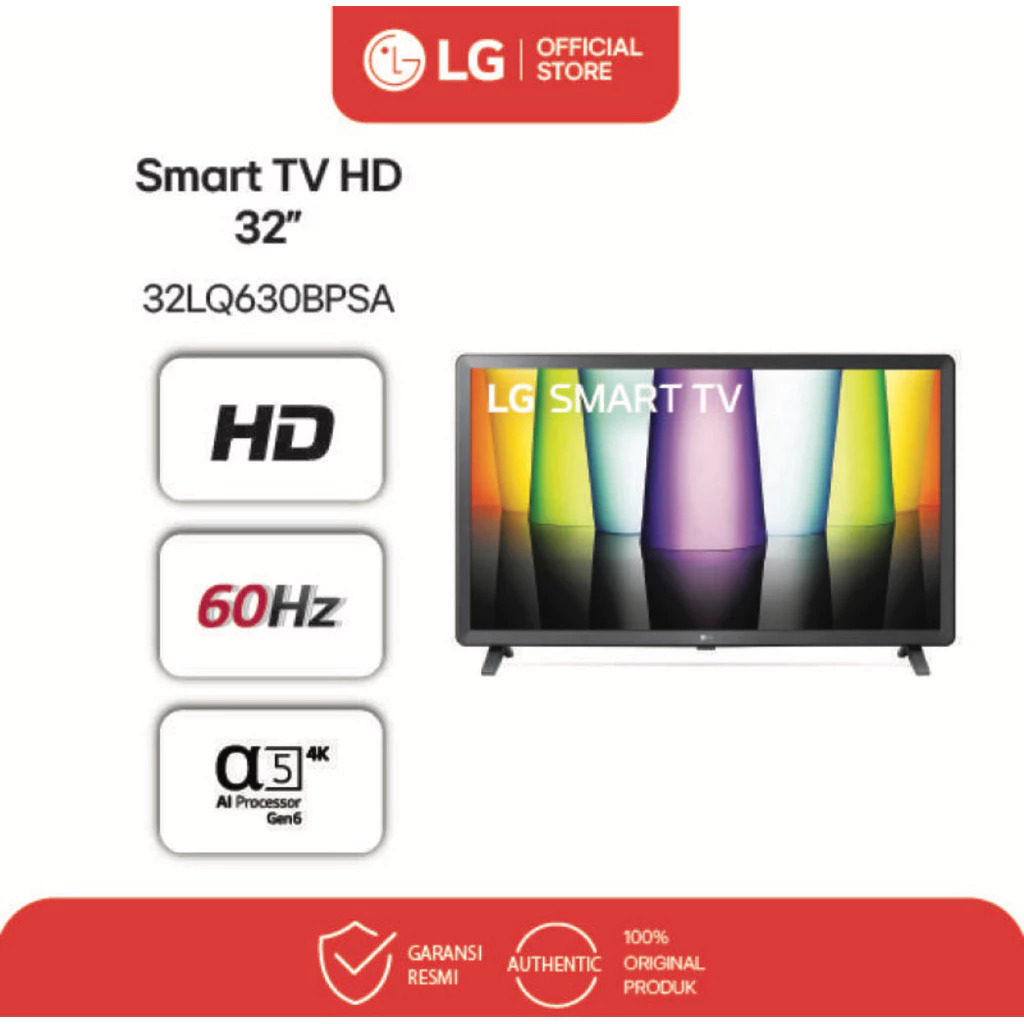 LED TV LG 32LQ630 Smart TV 32 Inc Full HD Digital TV