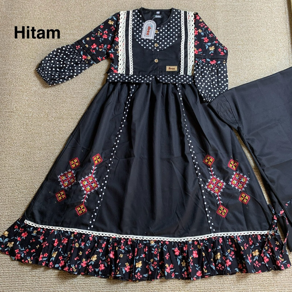 SET GAMIS ANAK KODE DT BY IBEE TERBARU