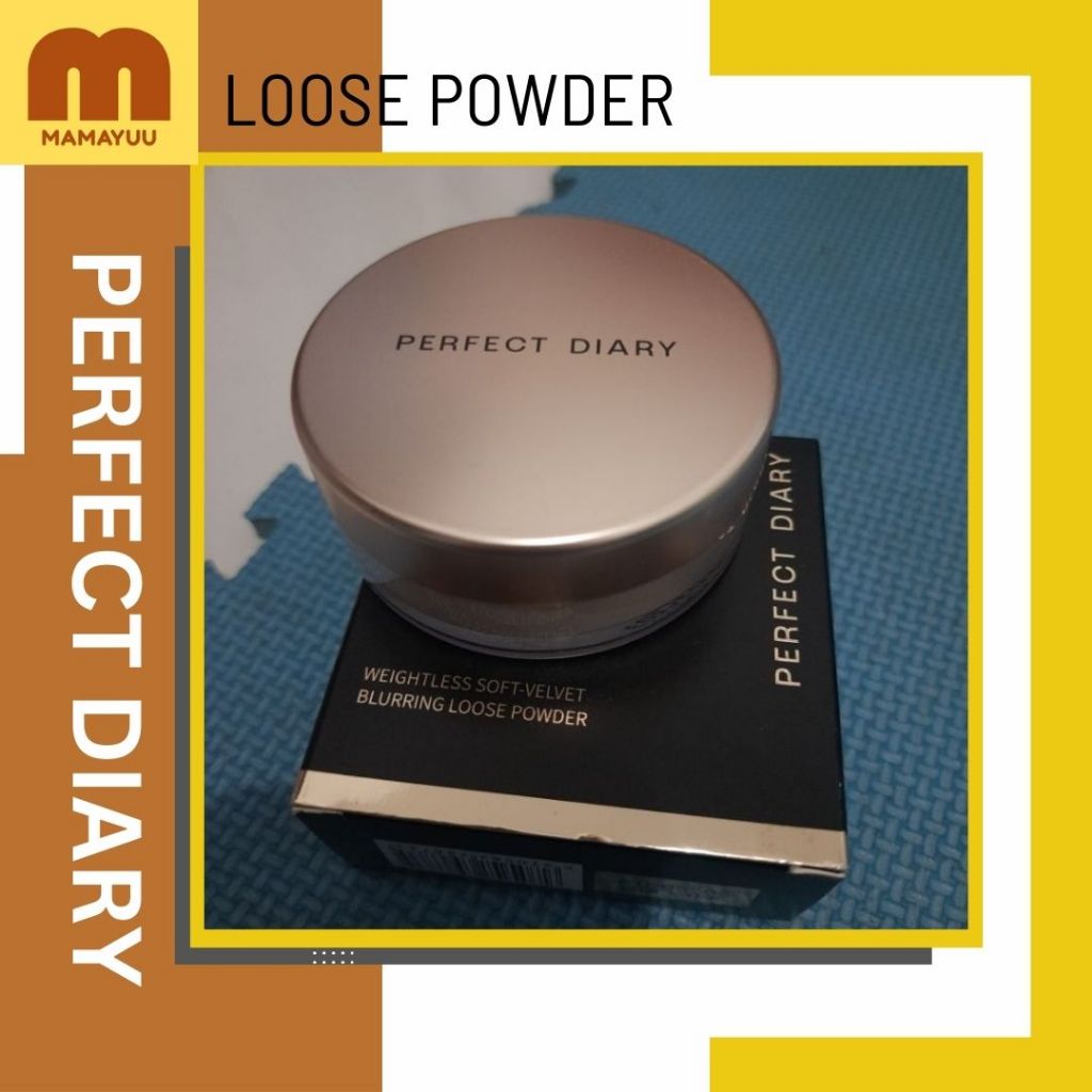 Perfect Diary Loose Powder Bedak Tabur Weightless Soft Blurring 7gr