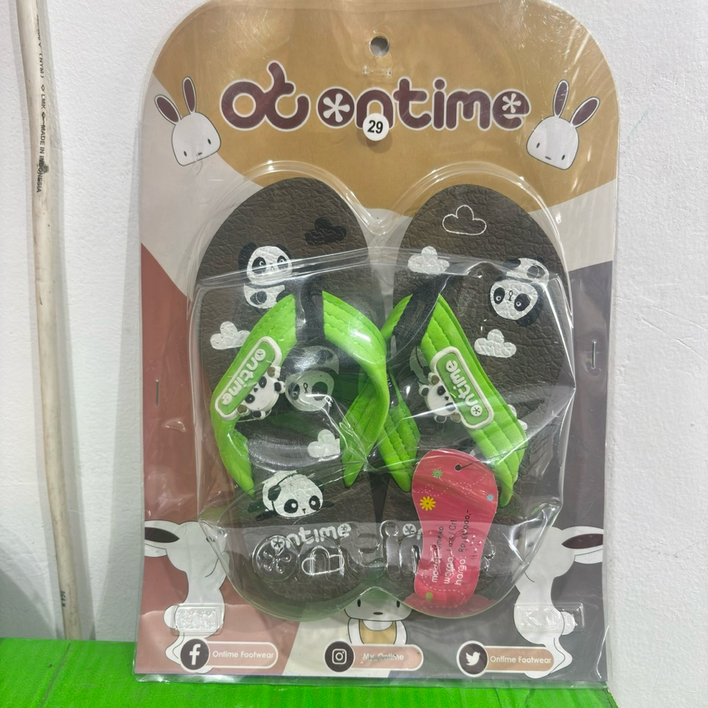 [PROMO HARGA SPESIAL] Sandal Jepit Anak Ontime Umeko (28-32)