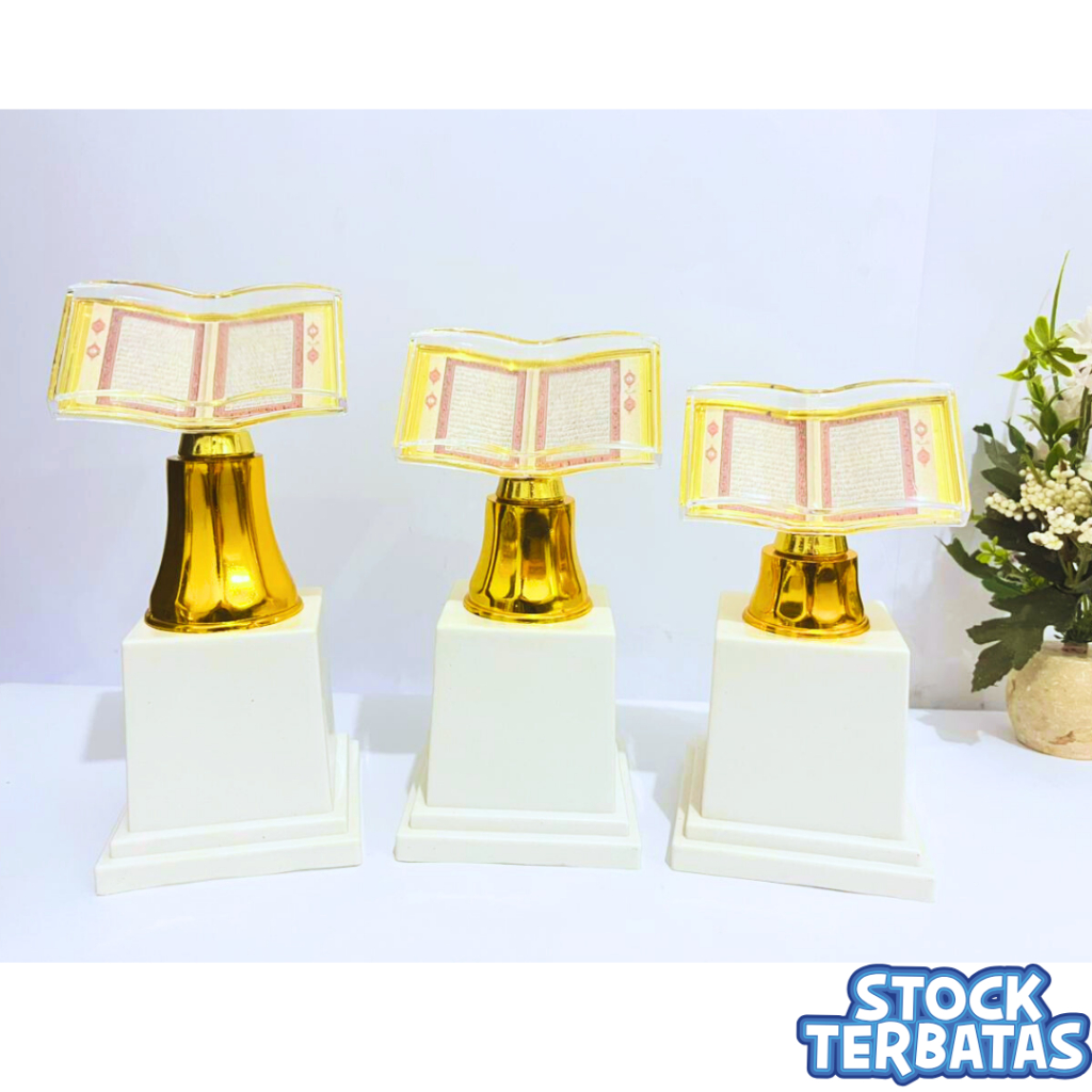 PIALA AL-QUR'AN 1 SET TROPHY JUARA 123