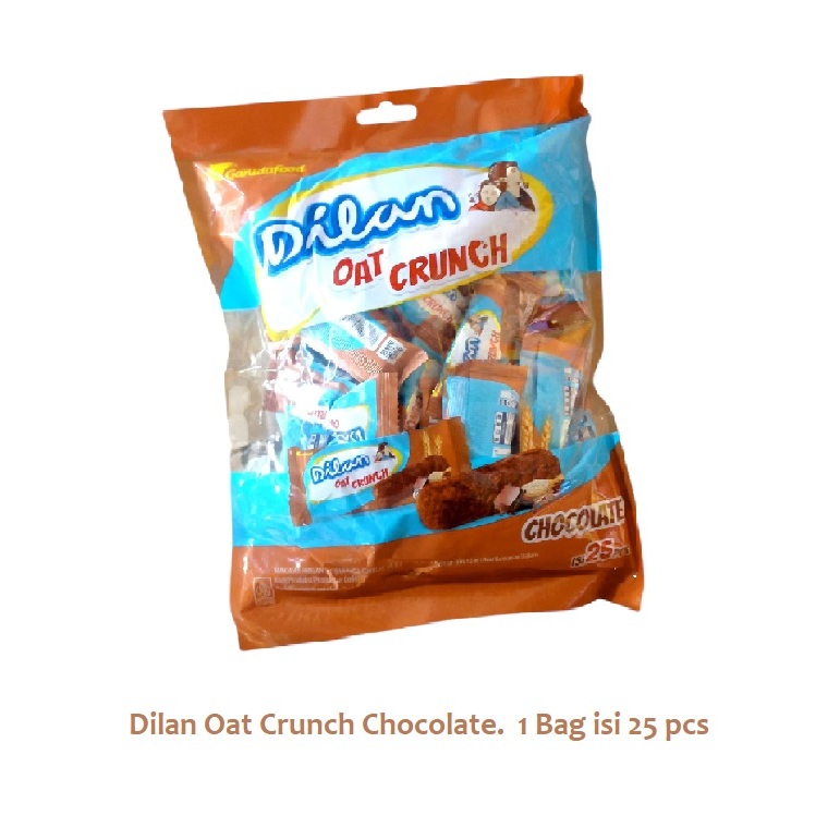 [Oat Crunch] Dilan Snack Oat Krunch | Bag isi 25 pcs