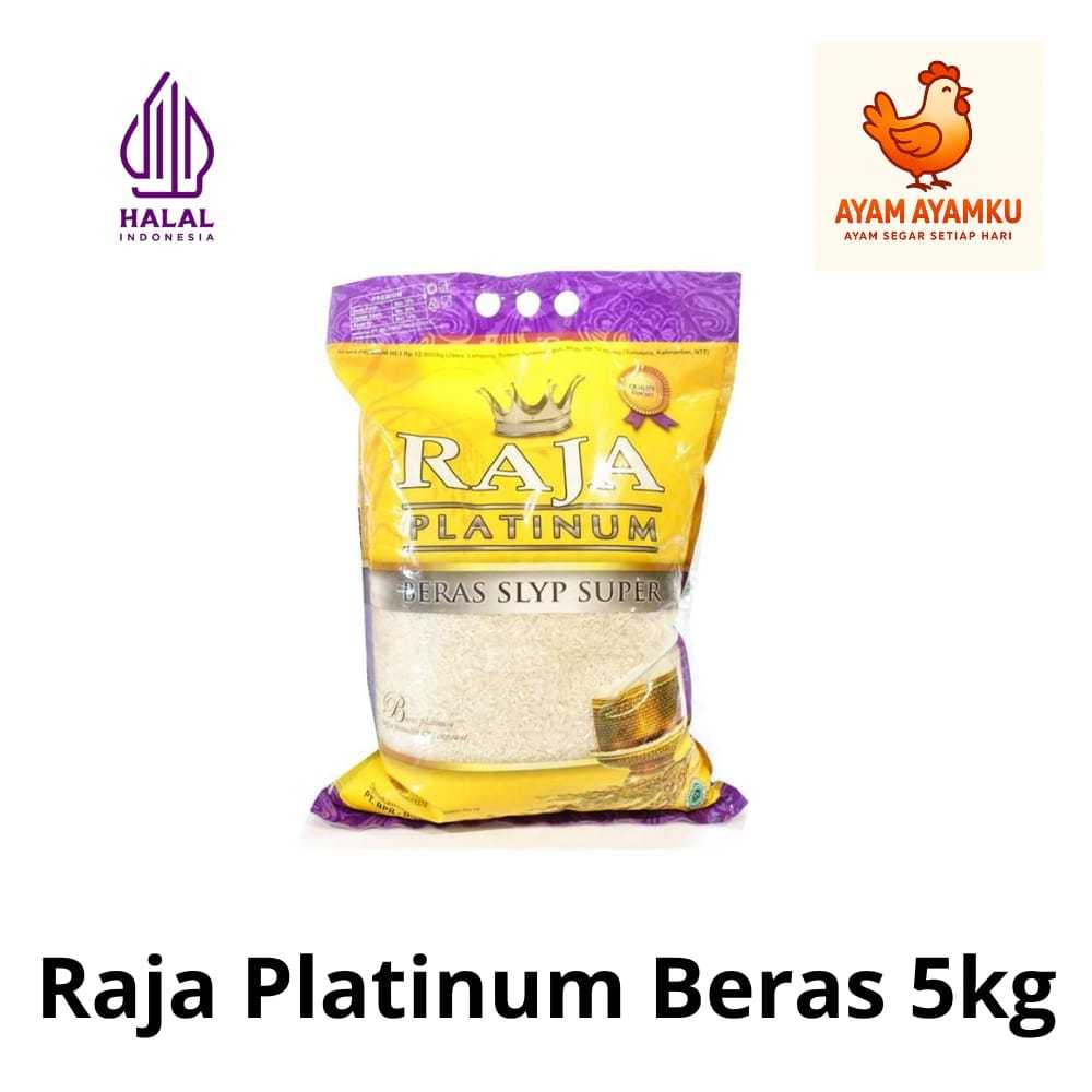 Raja Platinum Beras 5kg | AYAM AYAMKU