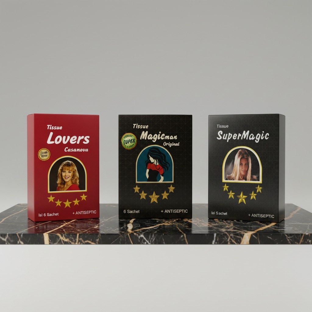 (All Varian) Tissue magic Man Tisu super magic Tissue Super magic Premium Gold Lovers