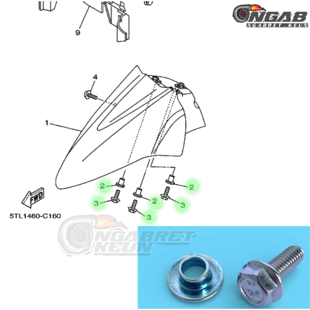 BAUT STAINLESS SET BOSH COLLAR SPAKBOR SLEBOR DEPAN MIO SPORTY SMILE FINO OLD NEW MIO SOUL KARBU JUP