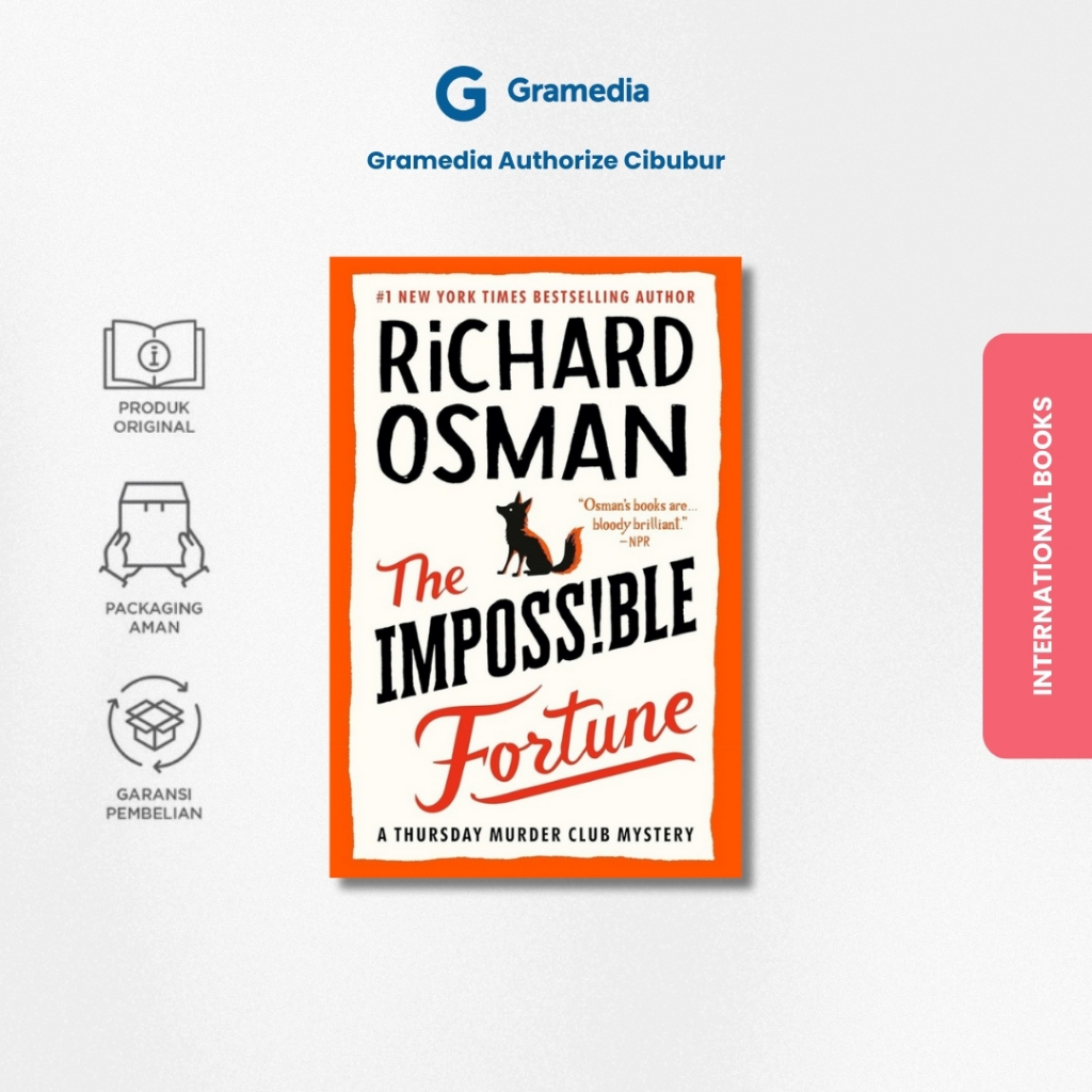 Gramedia Cibubur - The Impossible Fortune (Richard Osman)