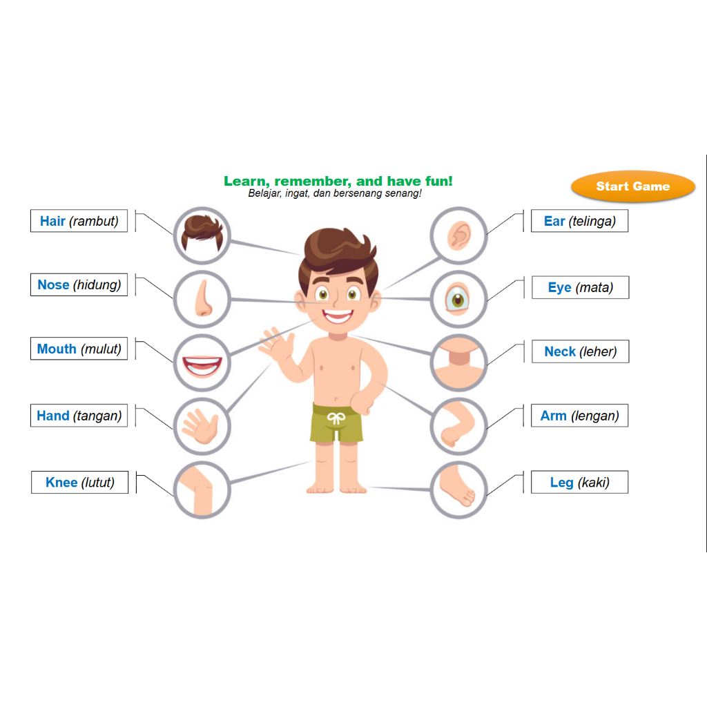 Lembar Worksheet Belajar Untuk Anak TK - Printable Worksheet