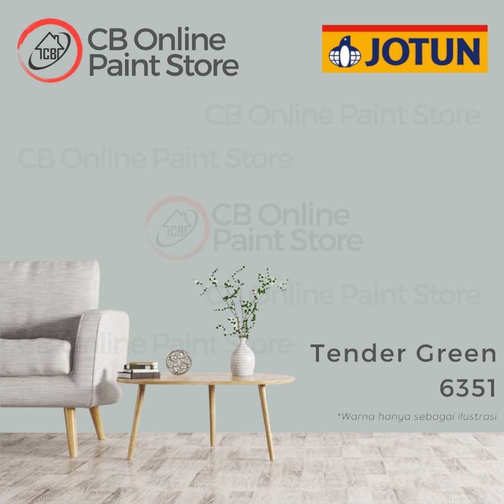 CAT TEMBOK JOTUN - TENDER GREEN 6351 - PAIL