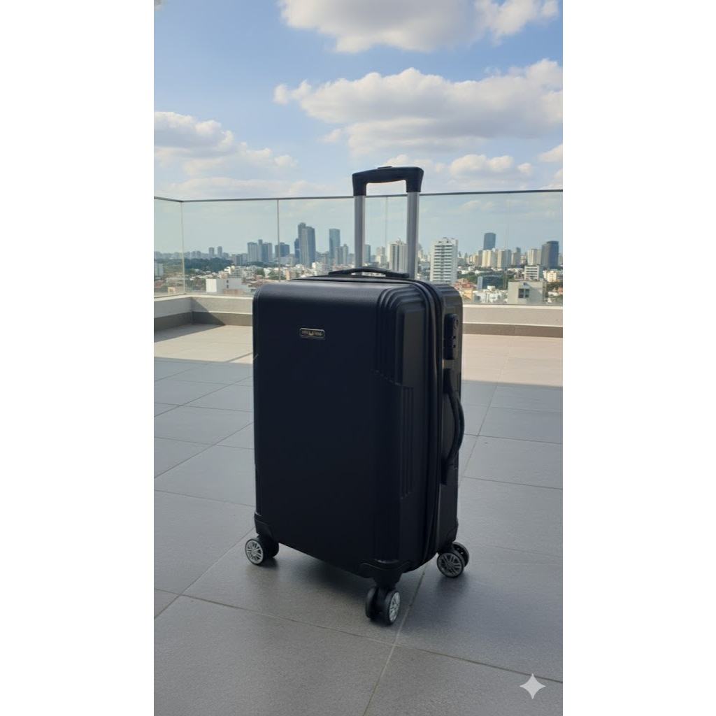 [JURAGAN TAS] KOPER POLO VIENNA Koper POLO Bahan Fiber Tebal Anti Pecah Roda 4 Rotasi 360 ORI