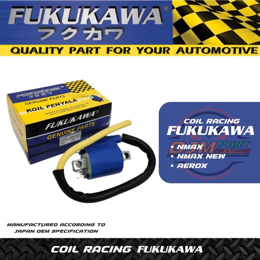 FUKUKAWA Coil Standar Racing Koil Pengapian Nmax Nmax New Aerox Original