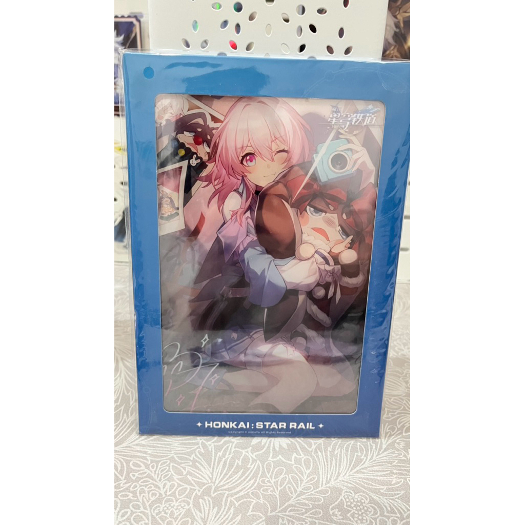 [READY] Honkai Star Rail Flame Chase Fiesta Merch Pin dan Ticket March 7th Pin dan Tiket Evernight A