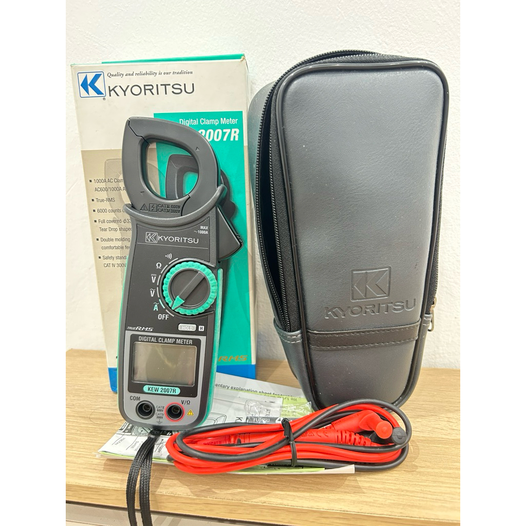 Digital Clamp Meter Kyoritsu 2007 R Tang Ampere Digital (SECOND)