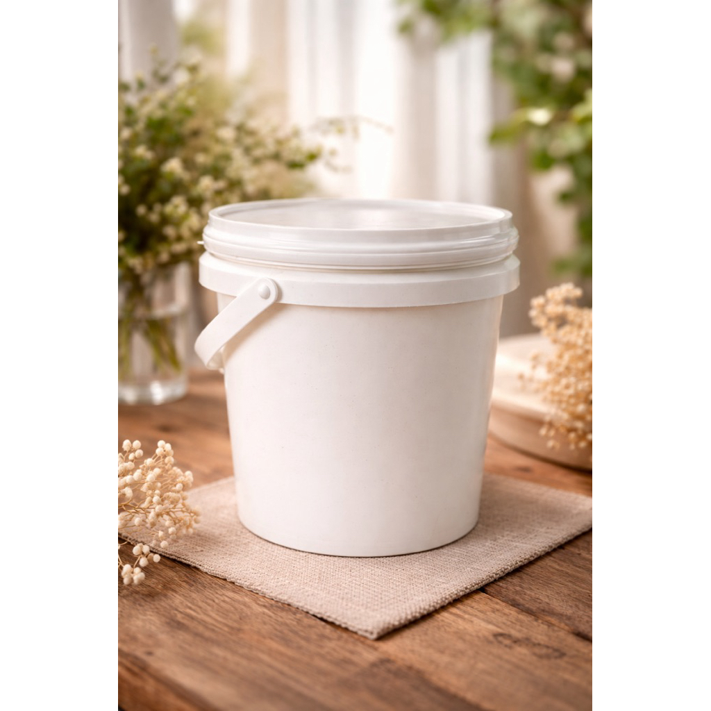 Ember Kurma 1 Kg Murah Tutup Rapat | Wadah Kurma / Cat / Makanan | Tebal & Kuat