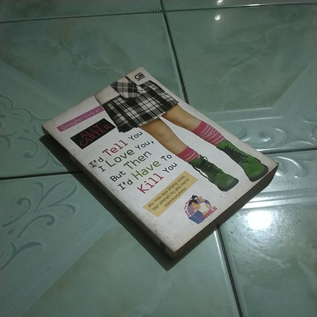 novel teenlit I'D TELL YOU I LOVE YOU,BUT THEN I'D HAVE TO KILL YOU