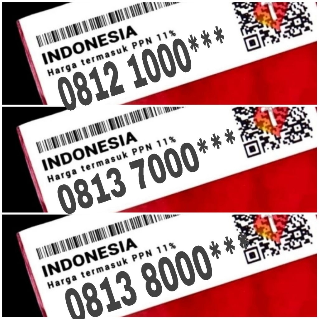 NOMOR CANTIK SIMPATI 11 DIGIT 0813 1000*** 0813 7000*** 0813 8000***